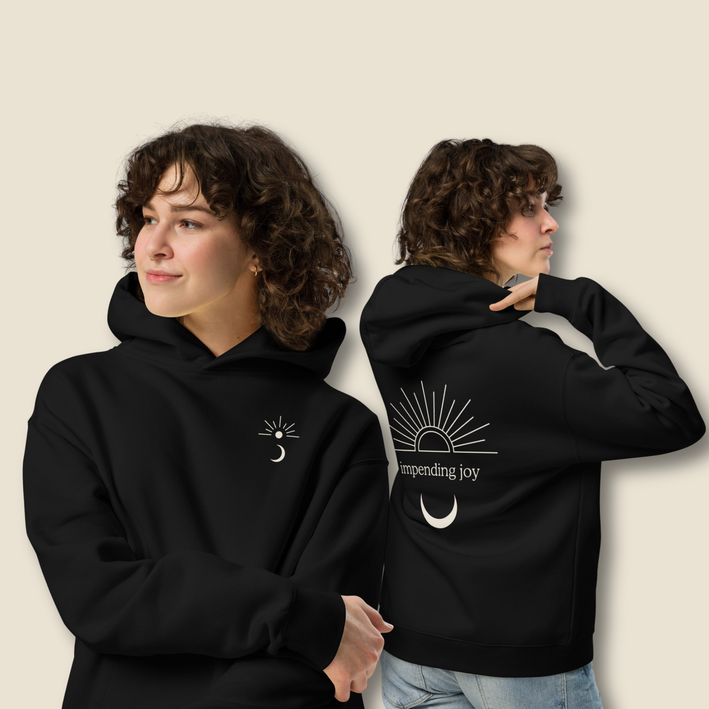 Impending Joy Premium Oversized Hoodie