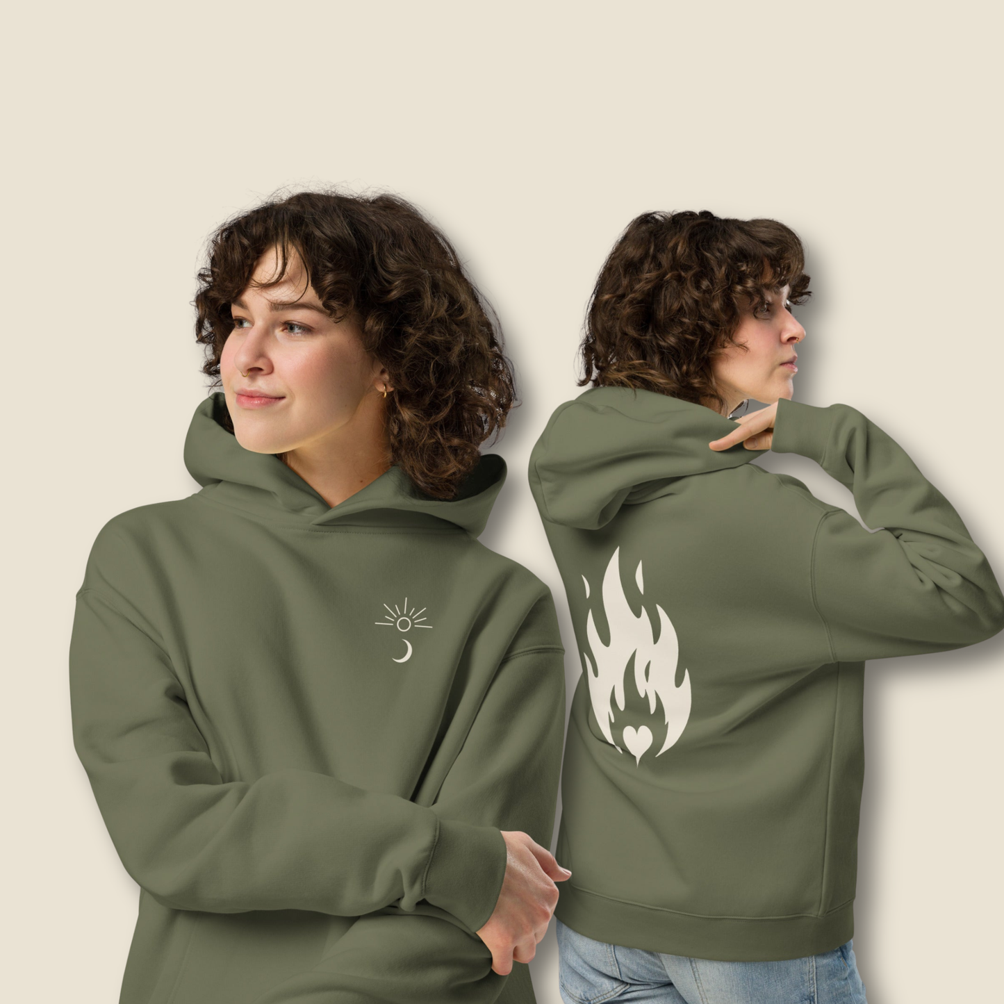 Revolt with Love Premium Oversized Hoodie