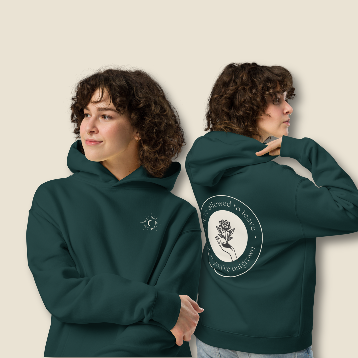 Permission to Grow Premium Hoodie