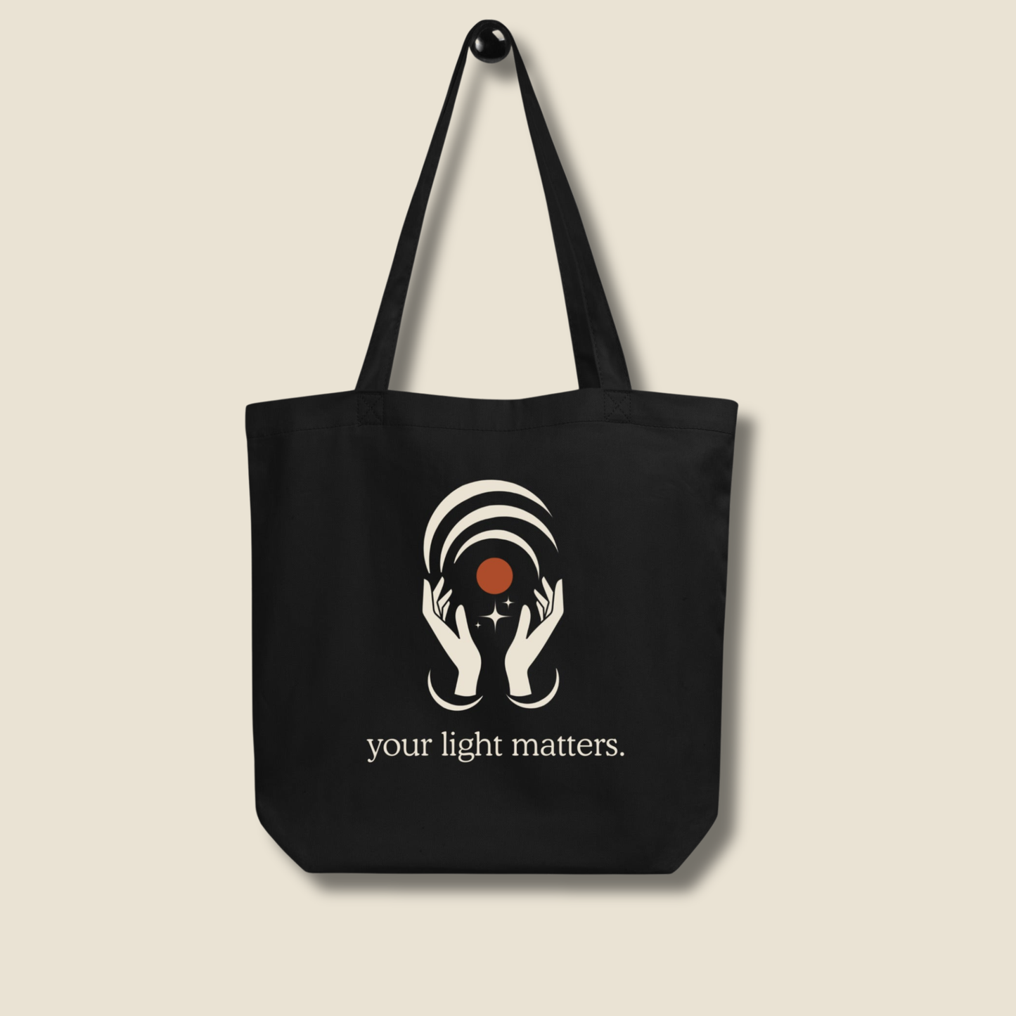 Your Light Matters Organic Tote Bag