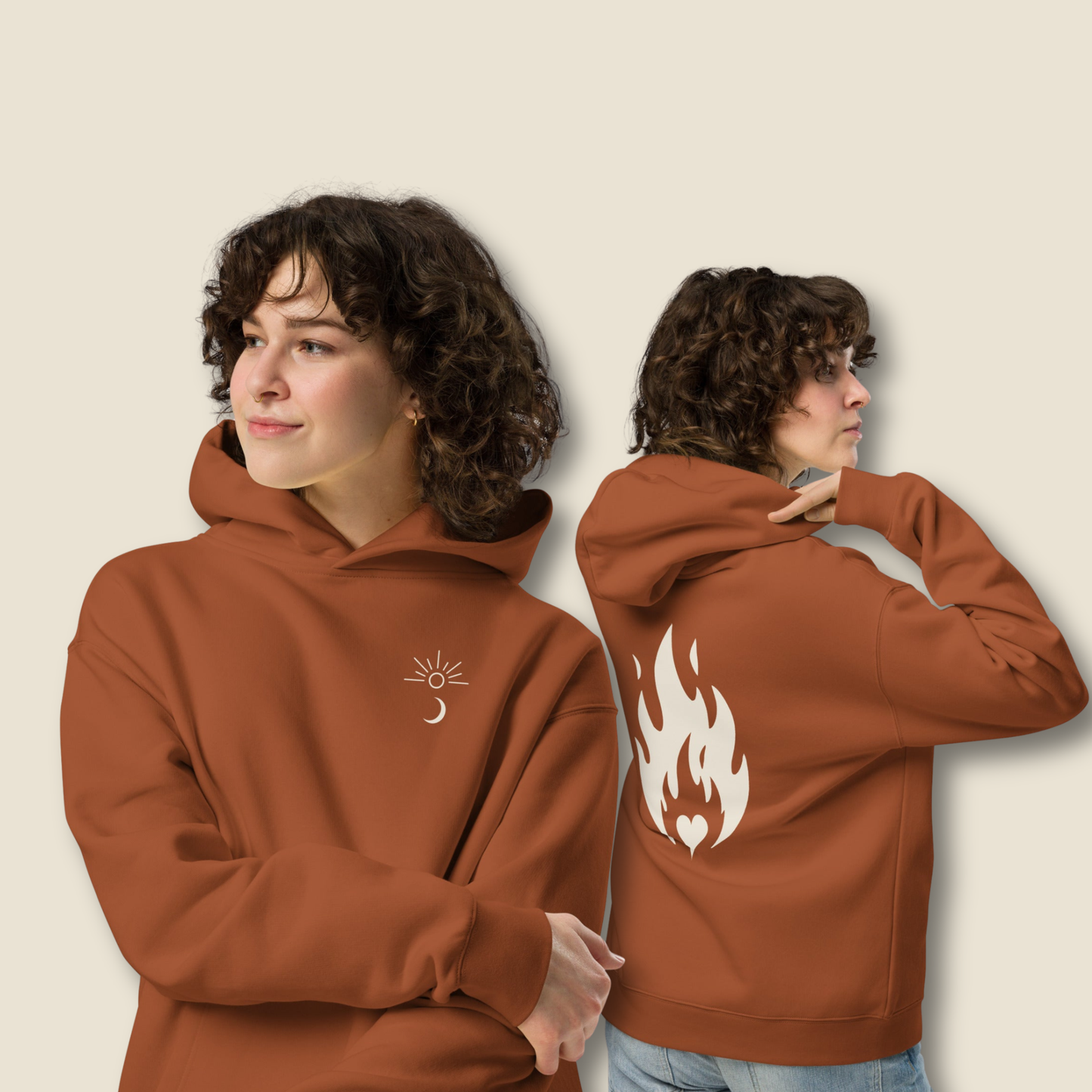 Revolt with Love Premium Oversized Hoodie