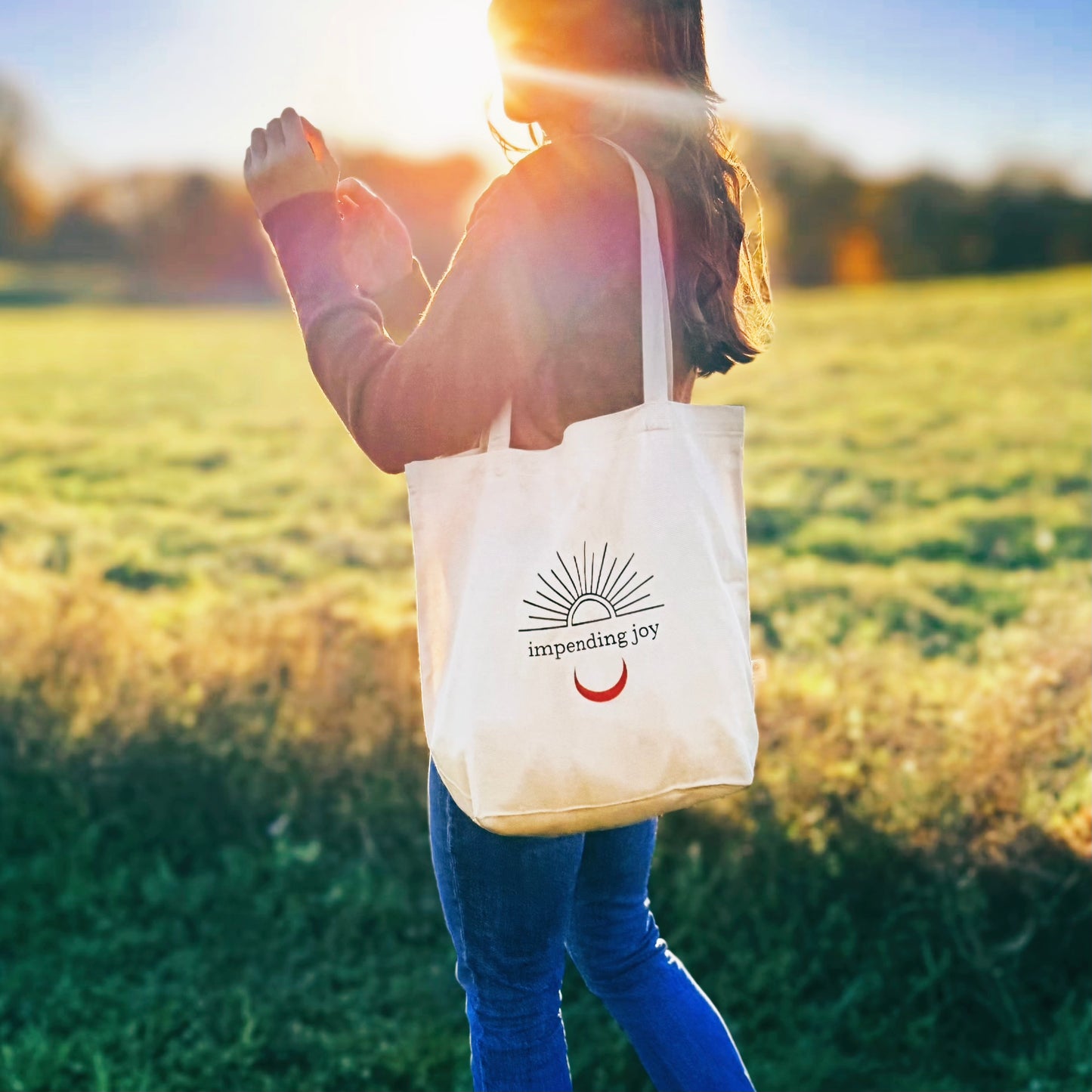 Impending Joy Organic Tote Bag