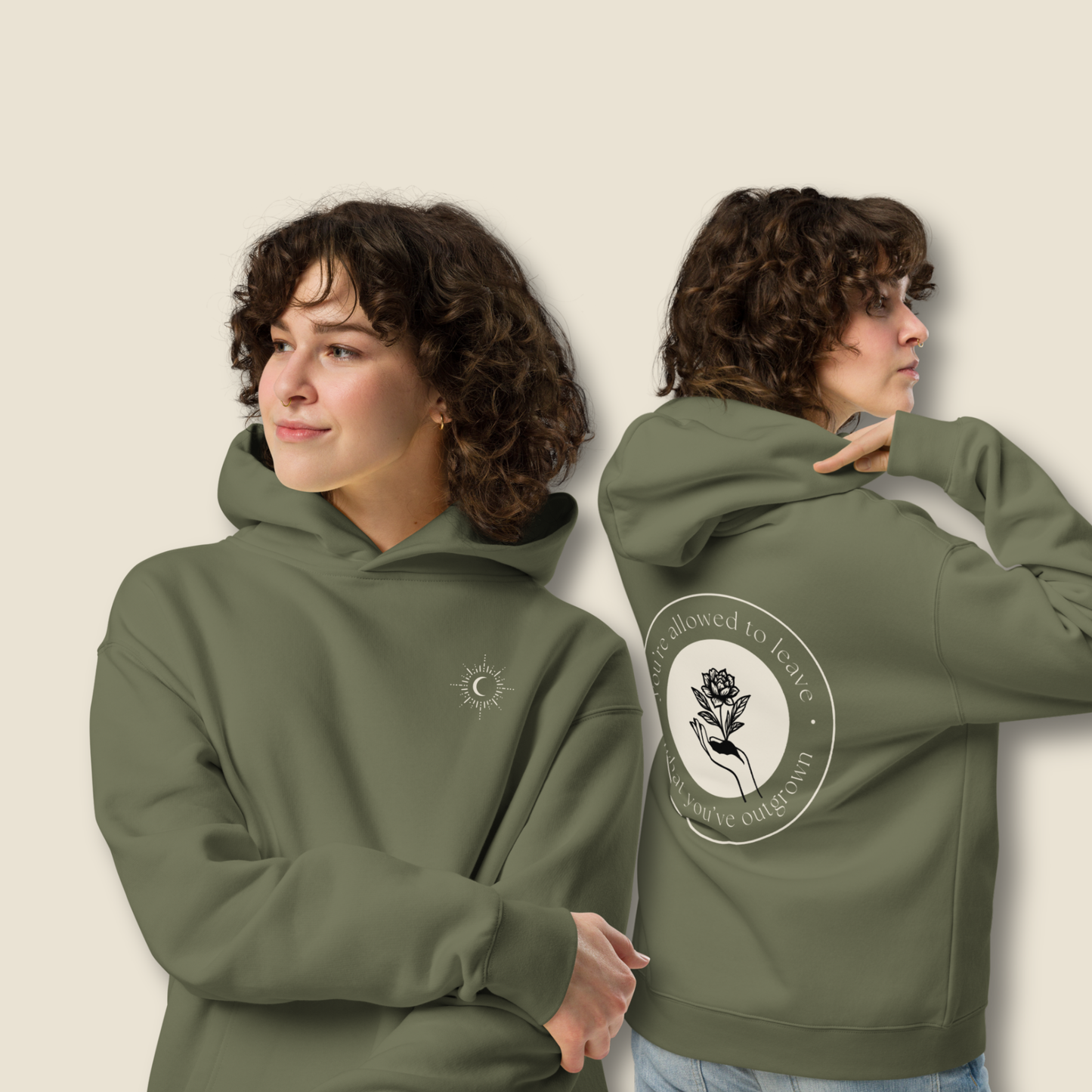 Permission to Grow Premium Hoodie