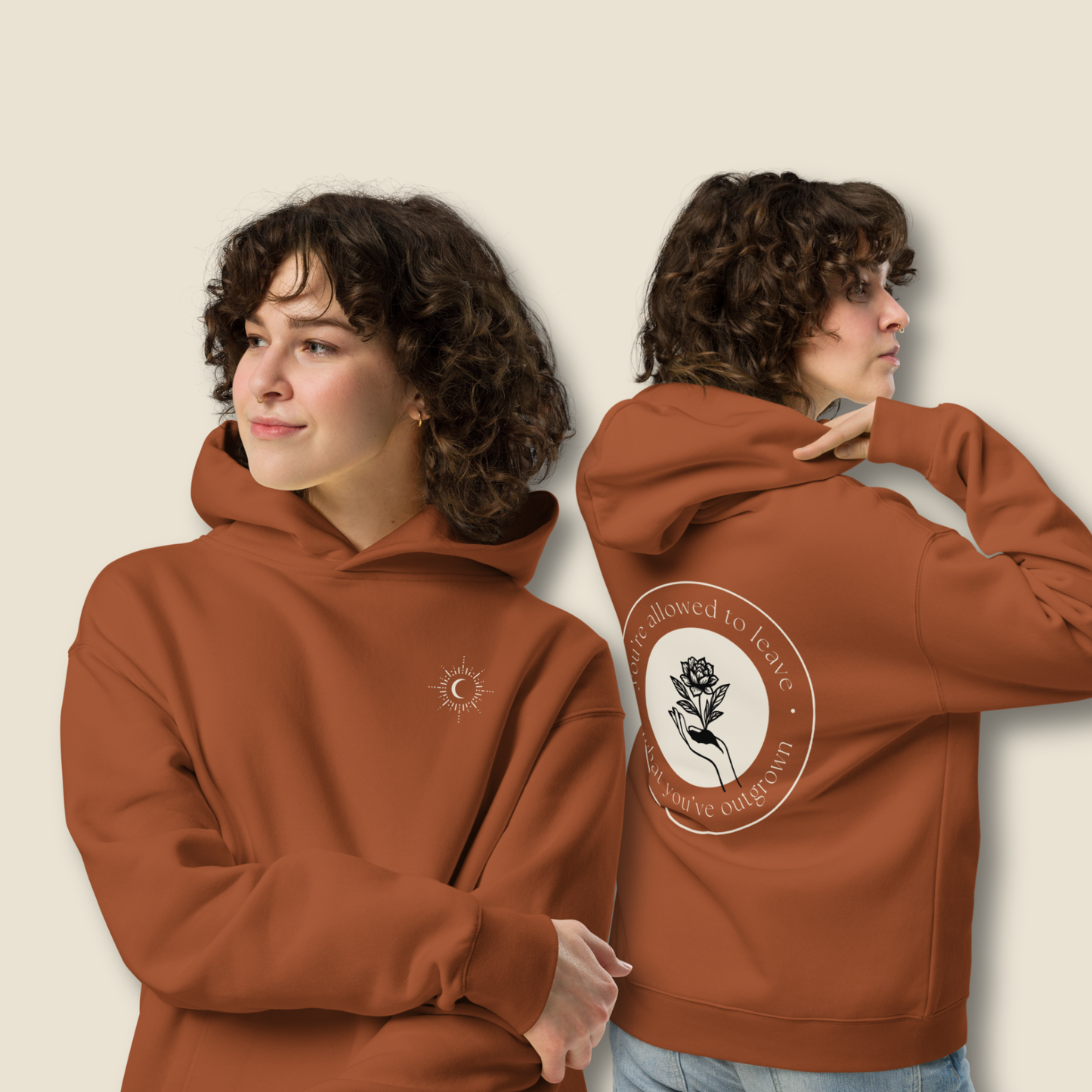 Permission to Grow Premium Hoodie